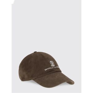 Brunello Cucinelli Hat Men Coffee